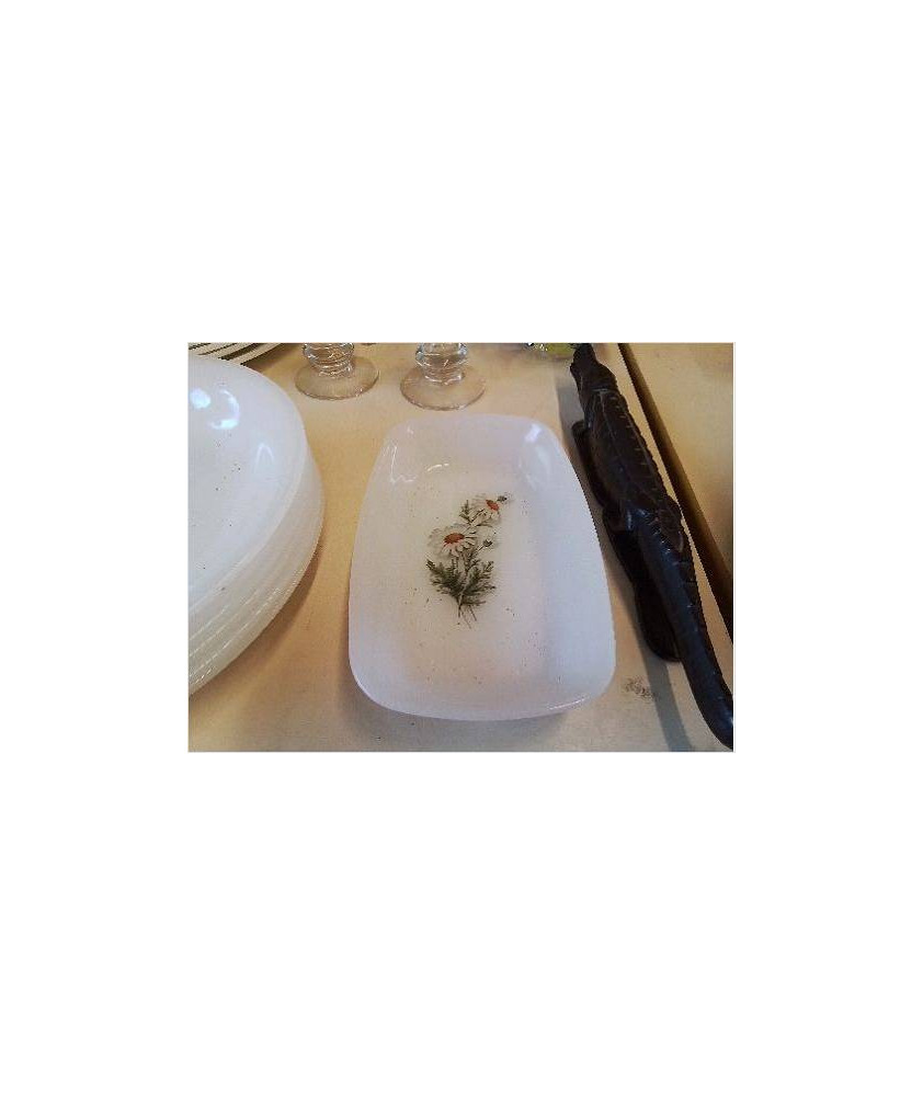 BEURRIER EN OPALINE 